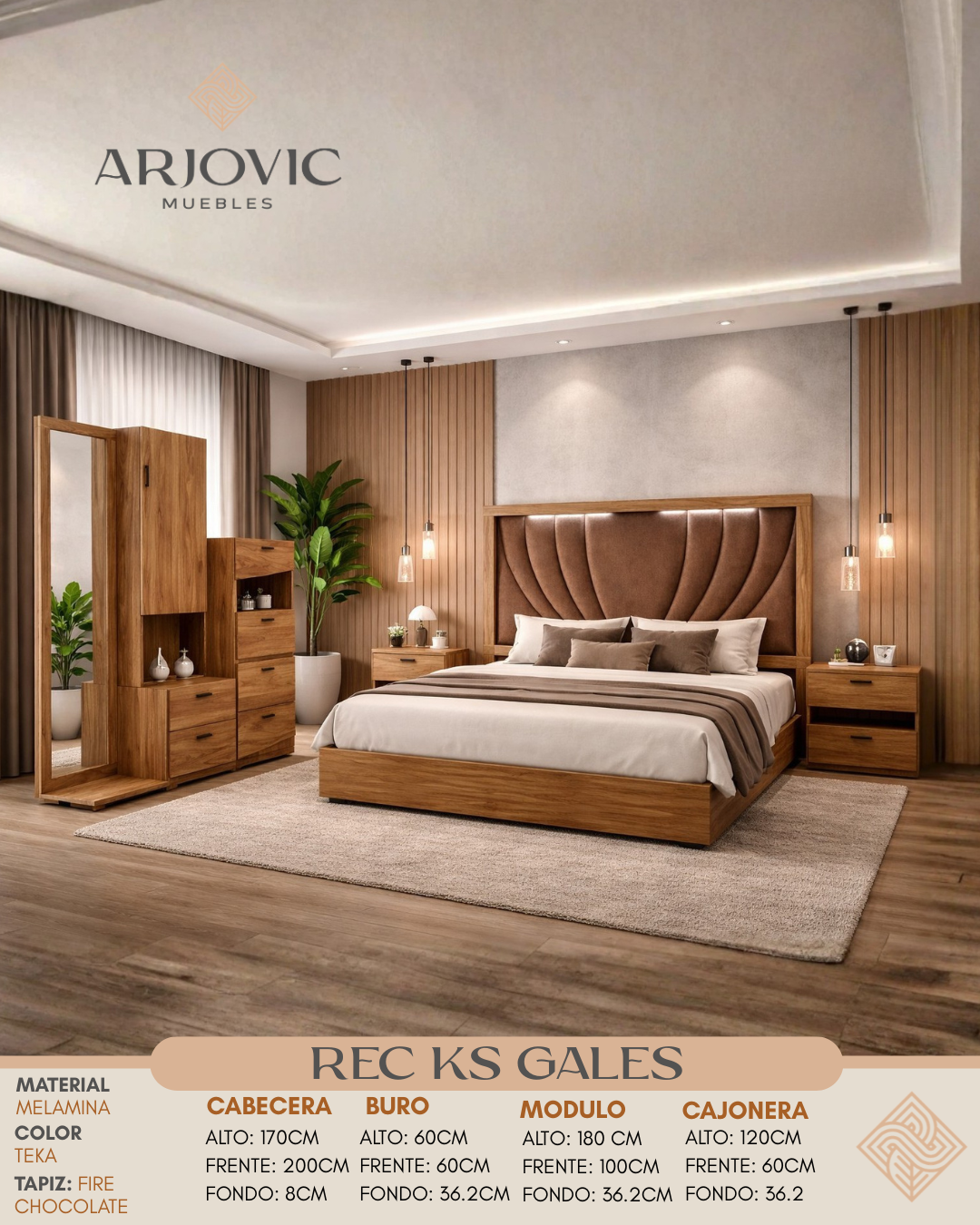 Recamara Ks Gales TEKA